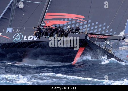 Sydney, Australia. 26th December 2017. Rolex Sydney to Hobart Yacht Race 2017. LDV Comanche. Anthony Bolack/Alamy Live News Stock Photo