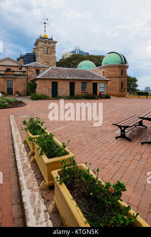 The Historic Sydney Observatory, Millers Point, The Rocks, Sydney, Australia Stock Photo