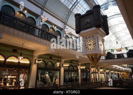 historic shopping mall queen victoria building in sydney Stock Photo