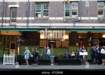 mercantile hotel in sydney Stock Photo