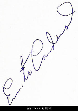 Ernesto cardenal autograph 2012 ffm 003 Stock Photo