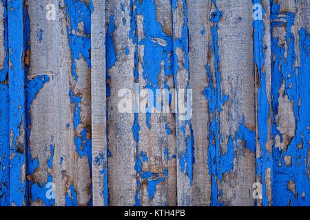Blue background. Blue wood texture. Old wood texture. Stock Photo