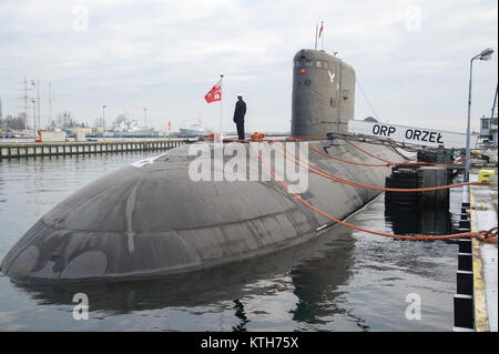 Polish Project 877E Kilo-class submarine ORP Orzel 291 during Naval ...