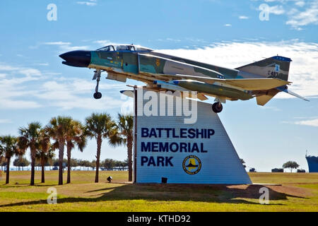 Battleship Memorial Park, Mobile, Alabama Stock Photo