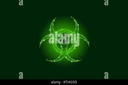 Biohazard Sign Biohazard Symbol Green Symbol Stock Photo Alamy