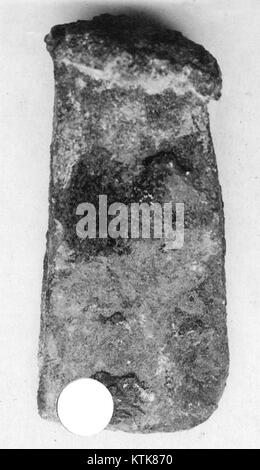 This ancient ax head, housed at the Metropolitan Museum of Art ...