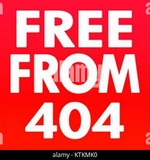This image titled 'Free from 404' captures a symbolic or conceptual representation, potentially relating to the digital age or internet culture, and may address themes of freedom or breaking away from limitations. Stock Photo