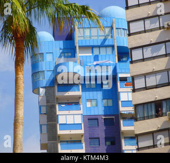 The Benidorm Edificio Kennedy III, located in Spain, is a notable ...