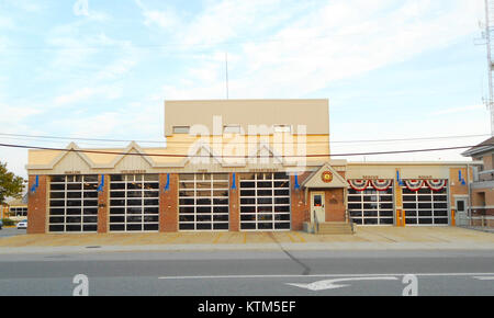 Avalon NJ Volunteer Fire Dept Stock Photo