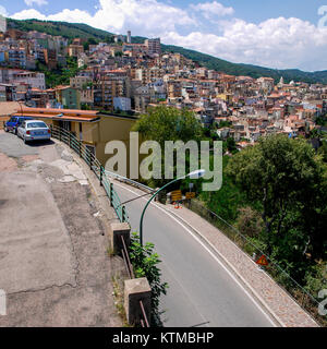 General view of Nuoro, Sardinia, Italy Stock Photo