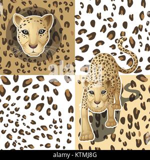 Illustration of a seamless pattern Stock Vector