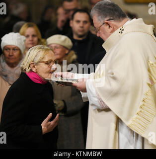 Prague Castle, Czech Republic. 24th Dec, 2017. Cardinal Dominik Duka ...