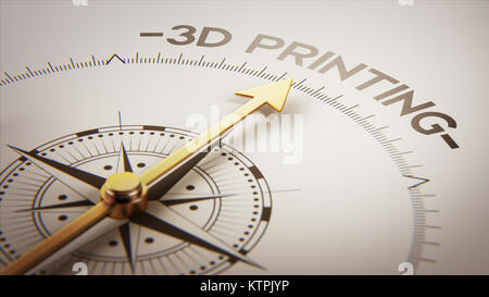 High Resolution 3d Printing Concept Stock Photo