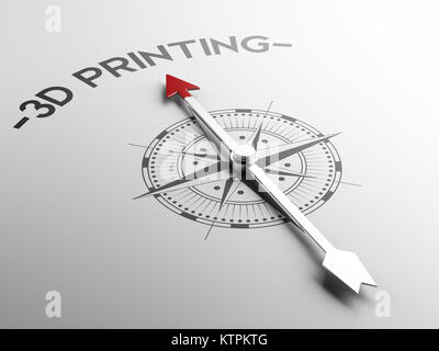 High Resolution 3d Printing Concept Stock Photo