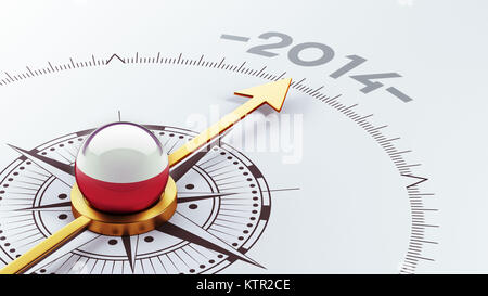 Poland High Resolution 2014 Concept Stock Photo