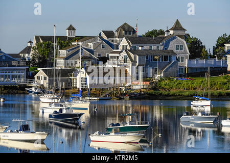 Wychmere Harbor, Harwich, Cape Cod, Massachusetts, USA. Stock Photo