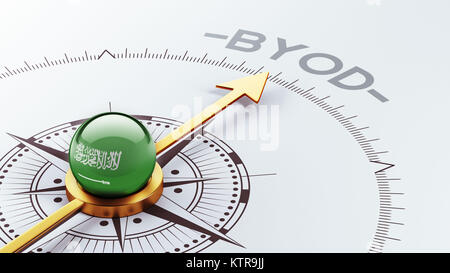 Saudi Arabia High Resolution Byod Concept Stock Photo