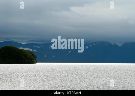 Kurile lake. Kamchatka. Siberia, Russia Stock Photo