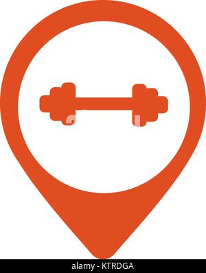 Colorful Round Gym Markers Stock Vector