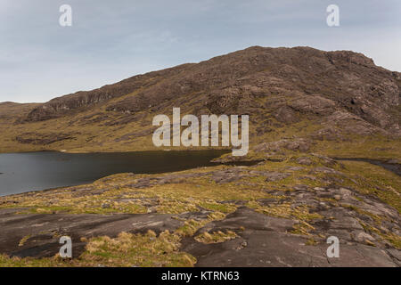 Loch na Cuilce - Cuilin Hills Stock Photo