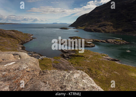 Loch na Cuilce - Cuilin Hills Stock Photo