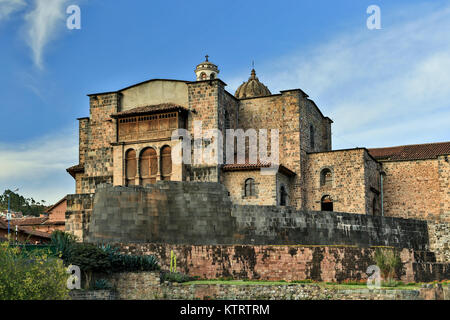 Coricancha, Convento de Santo Domingo del Cusco, Cusco, Peru Stock Photo