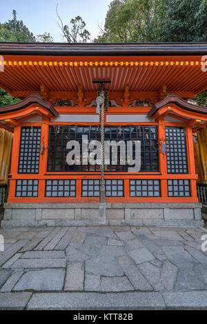 Utsukushigozensha Or Bigozensha Temple. Sub-shrine Of Yasaka Jinja ...