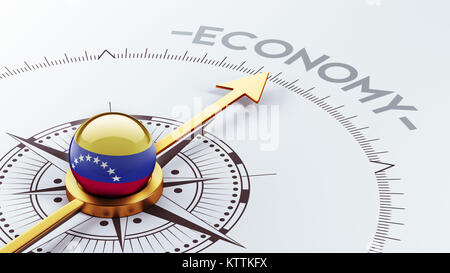 Venezuela High Resolution Economy Concept Stock Photo