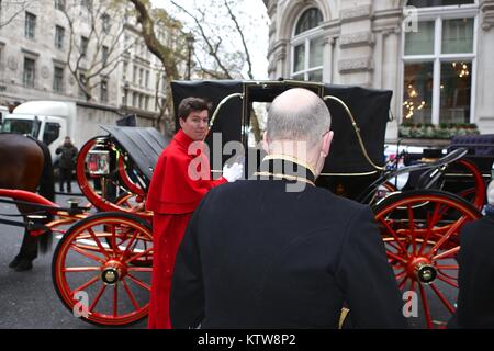 Nigerian High Commissioner presents his credentials to  the Queen in Buckingham Palace 2017 Stock Photo