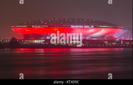 SHANGHAI 2012: The Mercedes-Benz Arena, formerly known as the Shanghai World Expo Cultural Center Stock Photo