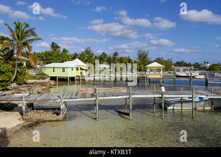 Great Guana Cay, Abaco Islands, Bahamas, West Indies, Central America Stock Photo