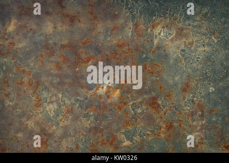 Abstract rust background on a metal surface. Stock Photo