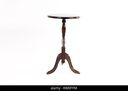 old wooden table isolated Stock Photo