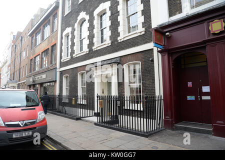 Soho House 76 Dean Street the private members club where Prince Harry met Meghan Markle  Featuring: Soho House 76 Dean Street Where: London, United Kingdom When: 27 Nov 2017 Credit: Tony Oudot/WENN Stock Photo