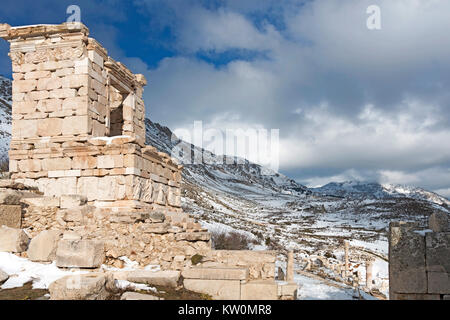 Sagalassos is an archaeological site in southwestern Turkey, about 100 km north of Antalya and 30 km from Burdur province. Stock Photo