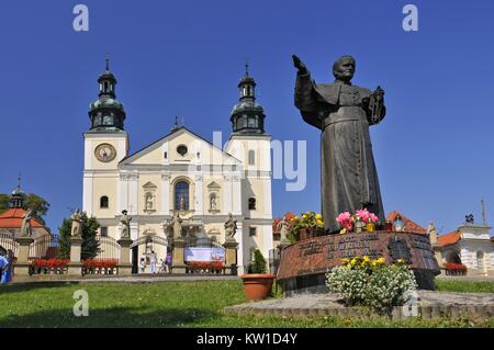 Basilica of St. Mary of the Angels, Kalwaria Zebrzydowska, Lesser Poland Voivodeship, Poland. Stock Photo