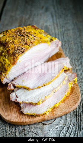 Roast Pork Tenderloin Stock Photo