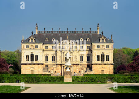 Dresden, palace in the big garden, Palais im Großer Garten Stock Photo