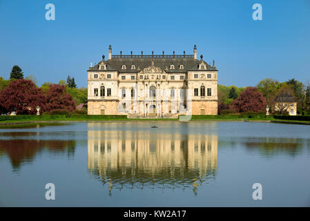 Dresden, palace in the big garden, Palais im Großer Garten Stock Photo