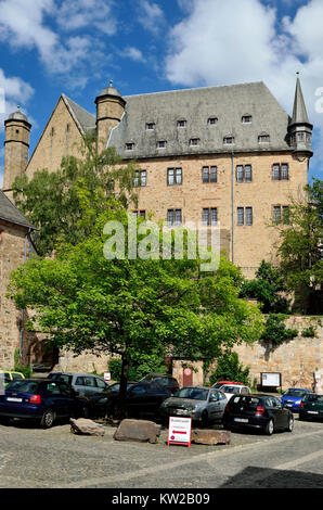 Marburg, landgrave's castle, Landgrafenschloss Stock Photo