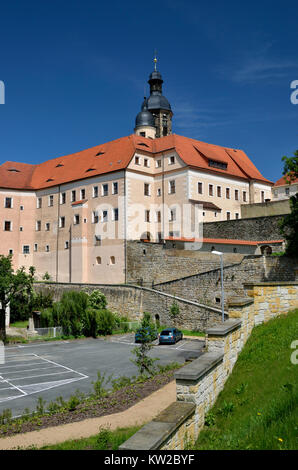 Osterzgebirge, Dippoldiswalde, Renaissance castle, Renaissanceschloss Stock Photo