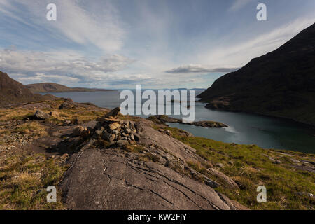 Loch na Cuilce - Cuilin Hills Stock Photo