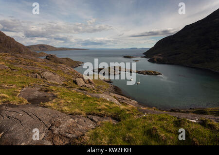 Loch na Cuilce - Cuilin Hills Stock Photo