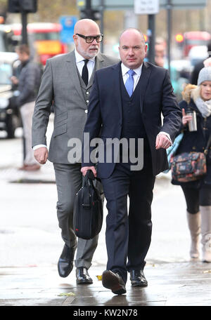 Gary Goldsmith arrives at court for sentencing. Goldsmith, who is the uncle of Catherine, Duchess of Cambridge, was charged with assaulting his wife following a night out at a London charity event.  Featuring: Gary Goldsmith Where: London, United Kingdom When: 28 Nov 2017 Credit: Danny Martindale/WENN Stock Photo