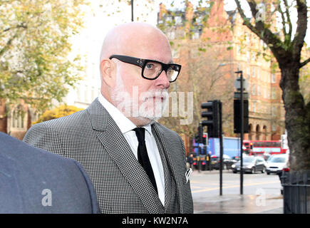 Gary Goldsmith arrives at court for sentencing. Goldsmith, who is the uncle of Catherine, Duchess of Cambridge, was charged with assaulting his wife following a night out at a London charity event.  Featuring: Gary Goldsmith Where: London, United Kingdom When: 28 Nov 2017 Credit: Danny Martindale/WENN Stock Photo