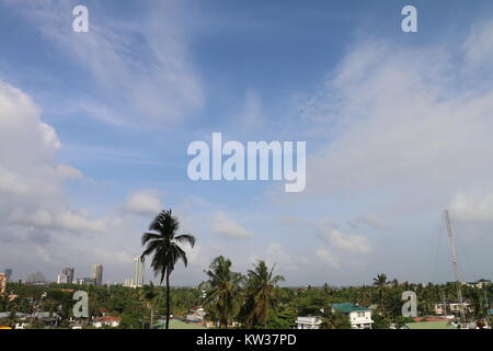 Sky view in Africa Stock Photo