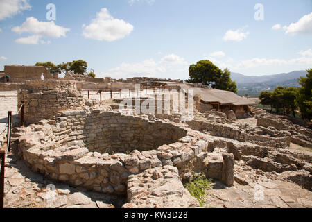 The Kouloures, Festos, archeological area, Crete island, Greece, Europe Stock Photo
