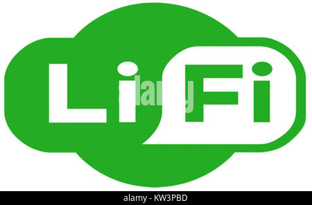 This image represents the concept of LiFi (Light Fidelity), a wireless communication technology that uses light to transmit data. LiFi provides high-speed internet access using light waves instead of radio waves, offering potential advantages over traditional Wi-Fi. Stock Photo