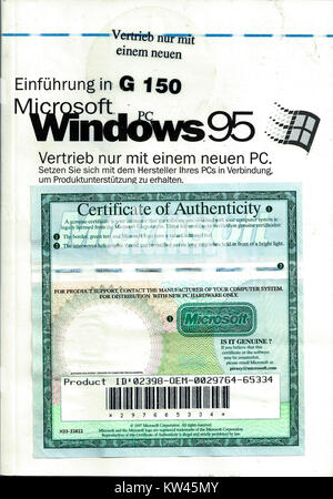 Windows 95 was a personal computer operating system released by ...