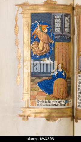 The Book of Hours MET LC 89 27 4 s18 is a medieval illuminated ...